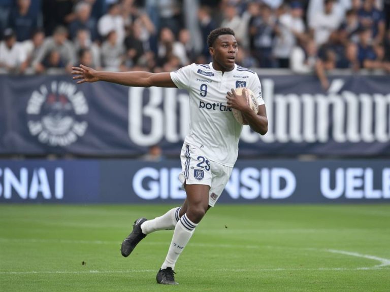 Jean-Claude Darcheville, le buteur explosif du Girondins de Bordeaux