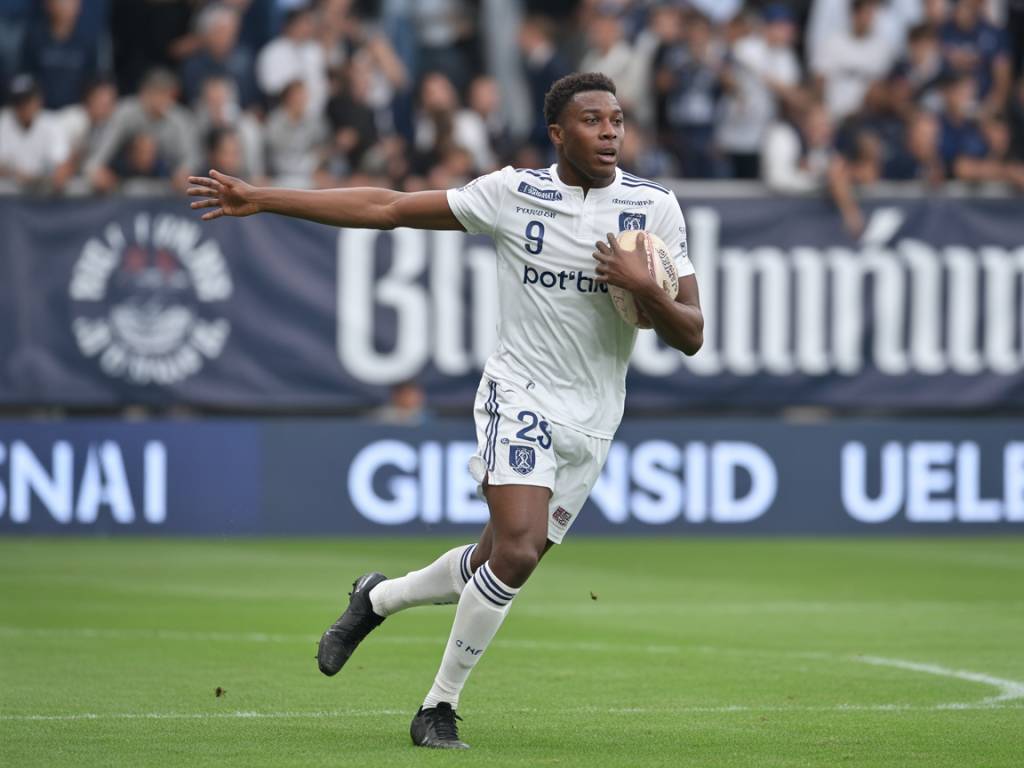Jean-Claude Darcheville, le buteur explosif du Girondins de Bordeaux